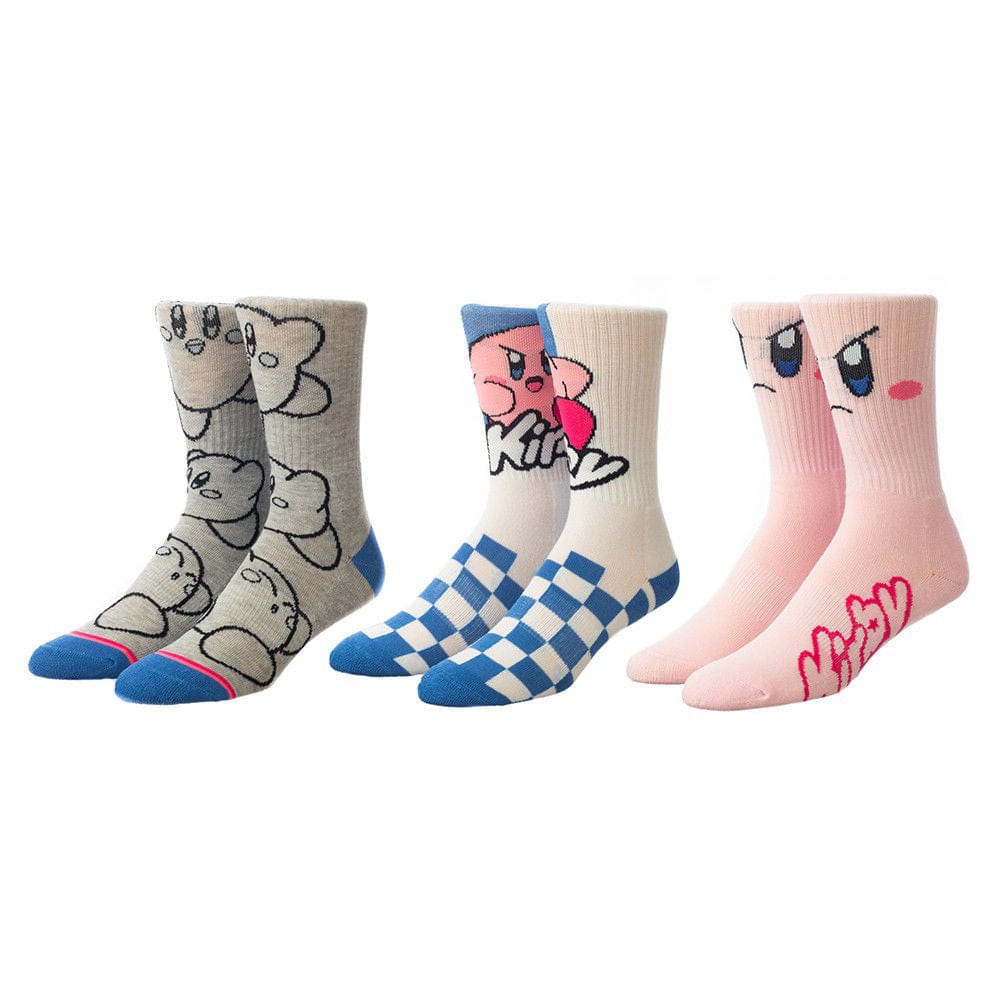 Kirby Athletic 3 Pair Crew Socks