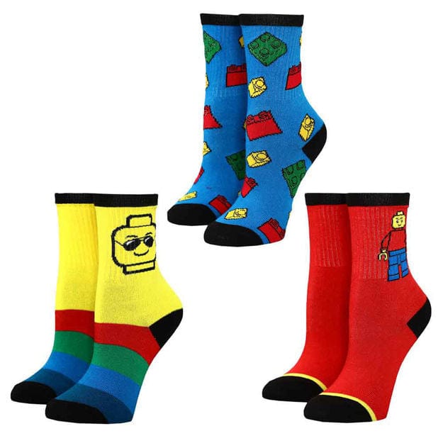 Lego Kid’s 3 Pack of Crew Socks