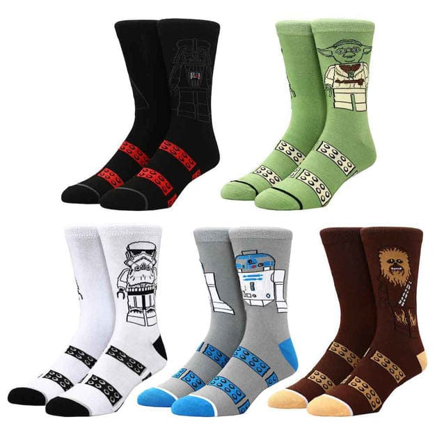 Star Wars Lego 5 Pack of Men’s Crew Socks