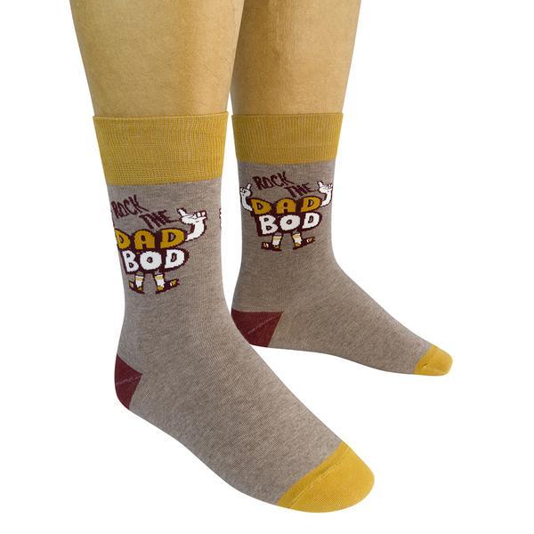 Rock the Dad Bod Socks Unisex Crew Sock