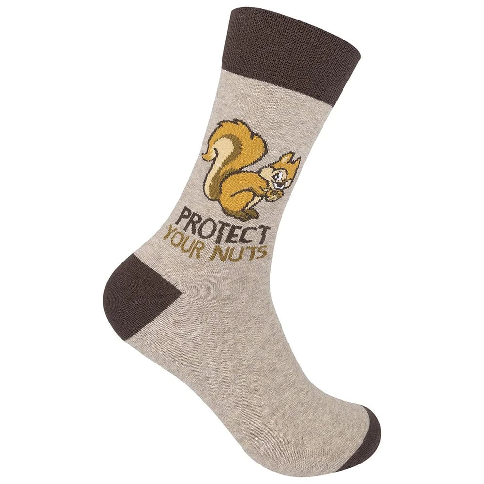 Protect Your Nuts Crew Socks