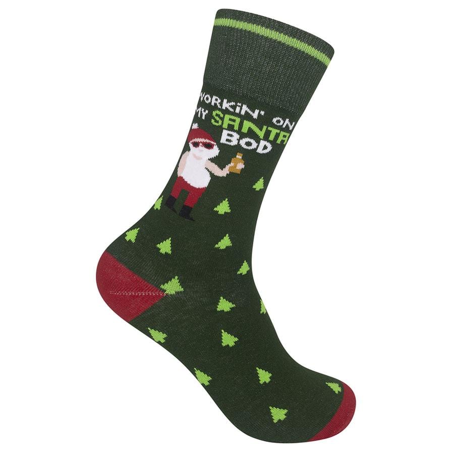 Workin’ On My Santa Bod Unisex Crew Socks