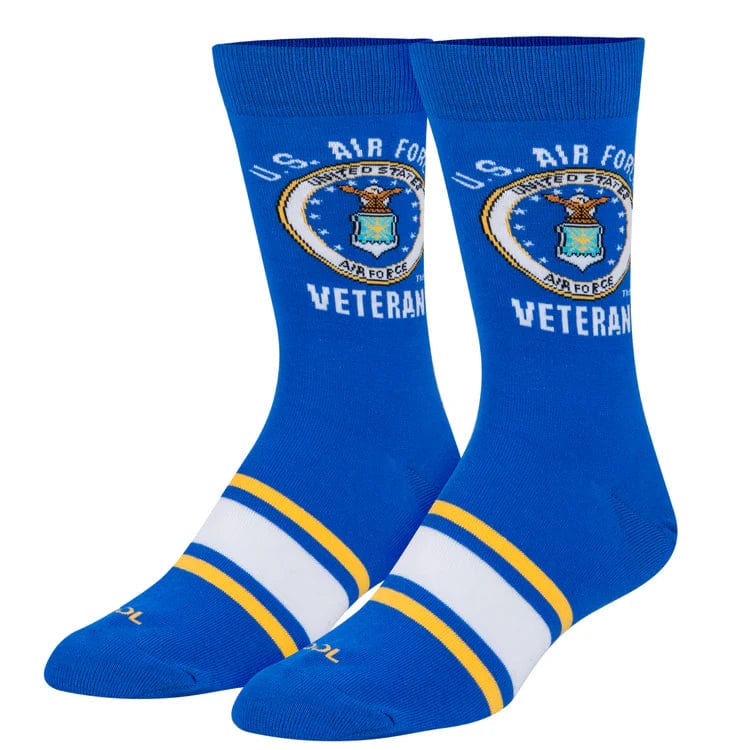 US Air Force Veteran Men’s Crew Socks