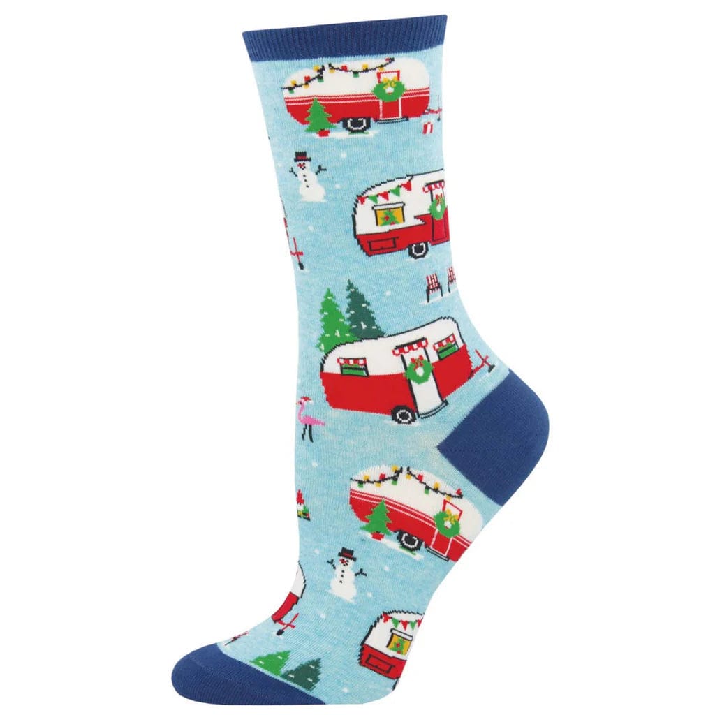 Christmas Campers Women’s Crew Sock