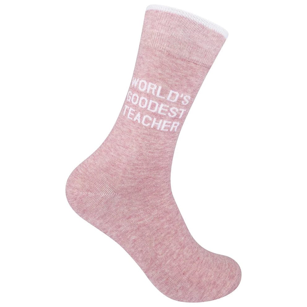 World’s Goodest Teacher Unisex Crew Socks