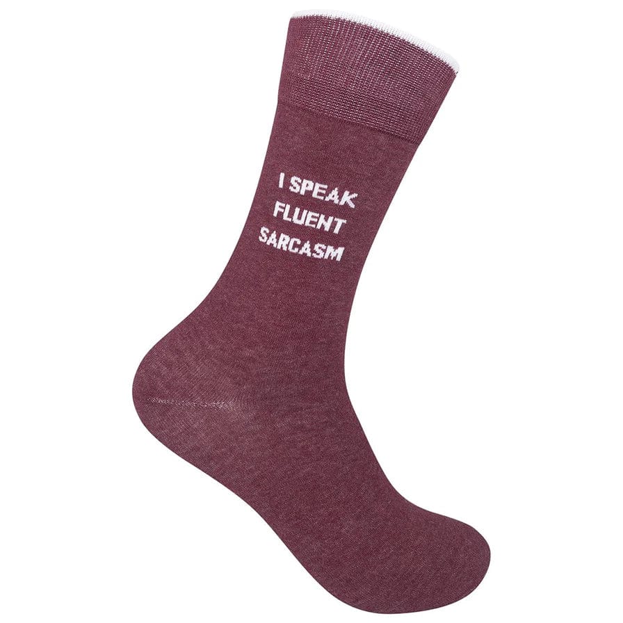 I Speak Fluent Sarcasm Unisex Crew Socks