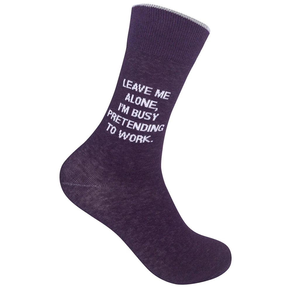 Pretending To Work Unisex Crew Socks