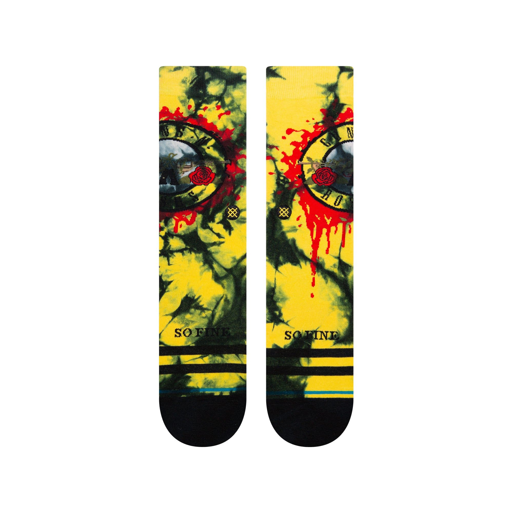 So Fine Guns N Roses Men’s Crew Socks