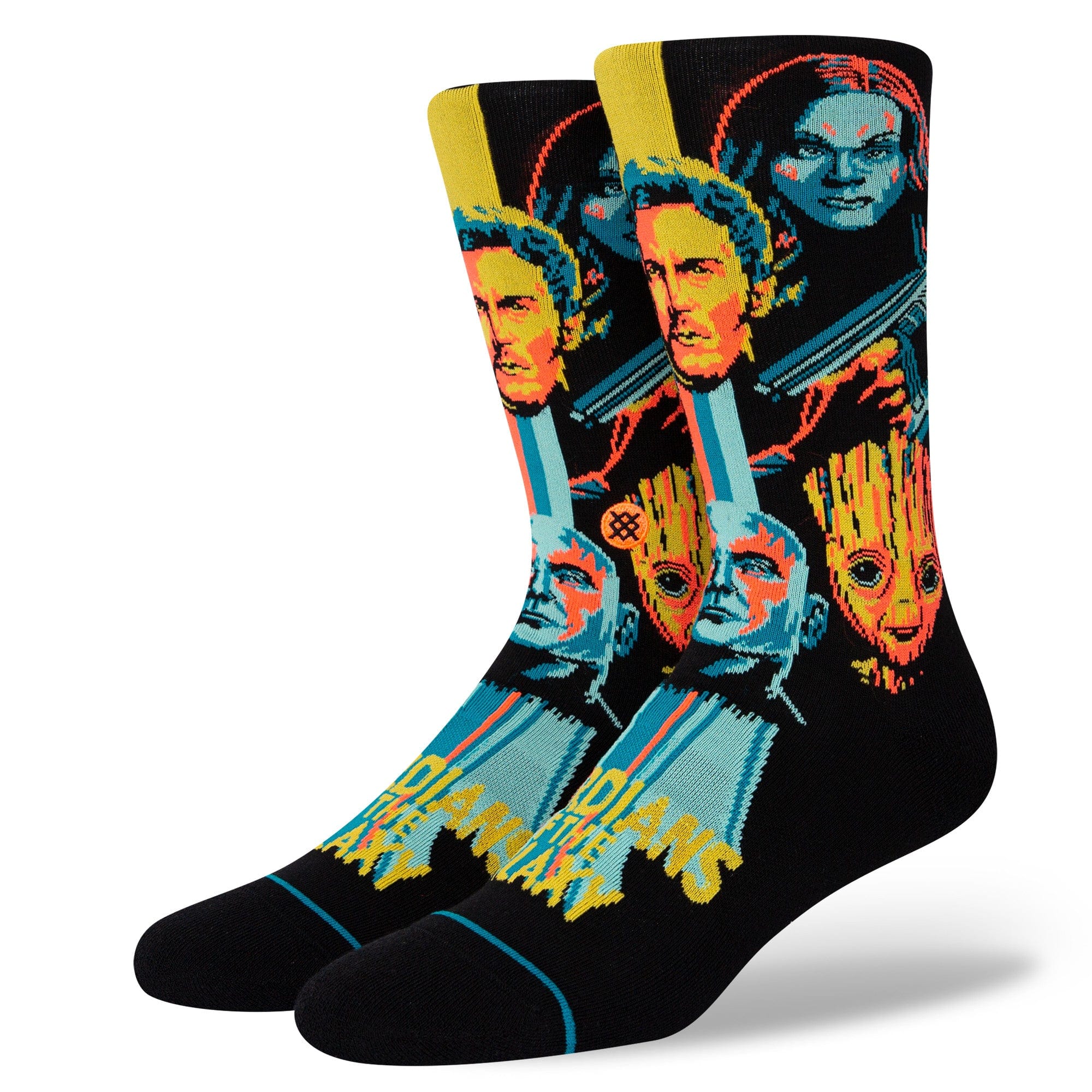 Awesome Mix Guardians Of The Galaxy Men’s Crew Socks