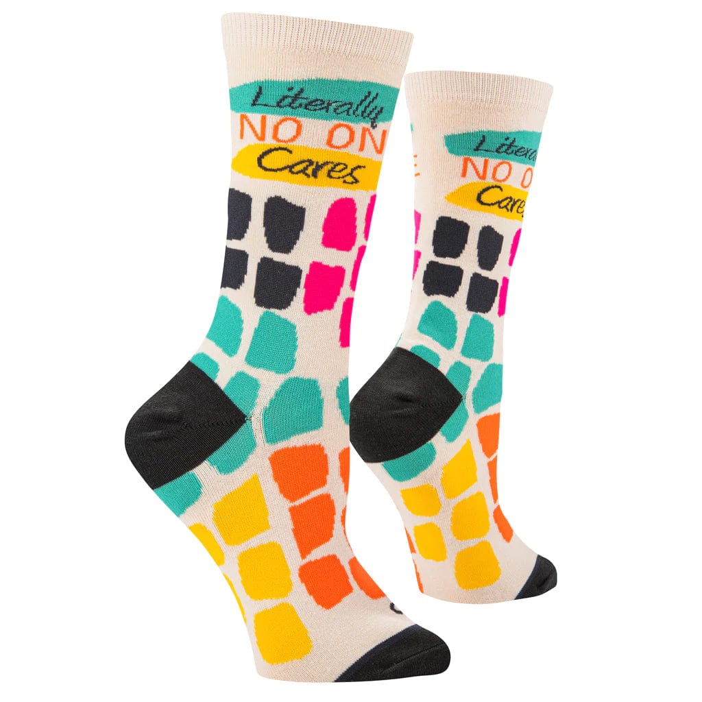 No One Cares Women’s Crew Socks