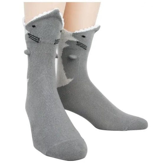 3D Great White Shark Men’s Crew Socks