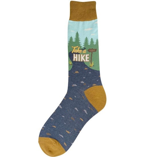 Take A Hike Men’s Crew Socks