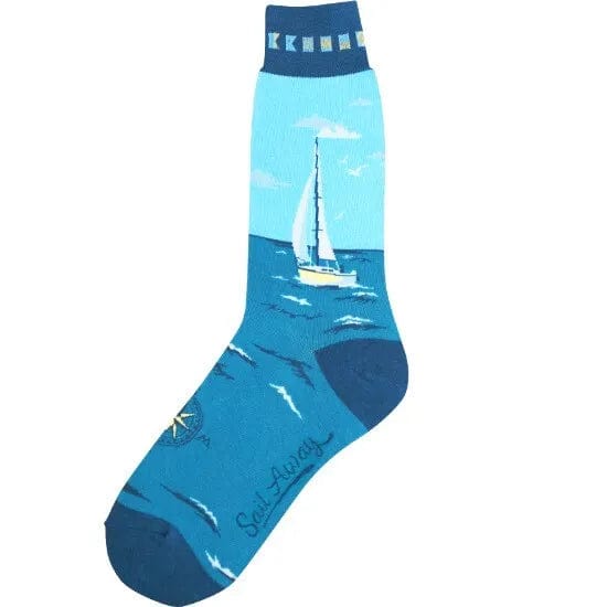 Sailboat Men’s Crew Socks