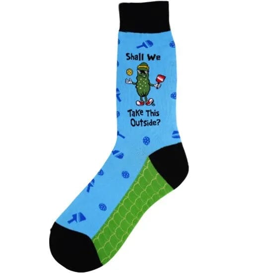 Pickleball Hustler Men’s Crew Socks