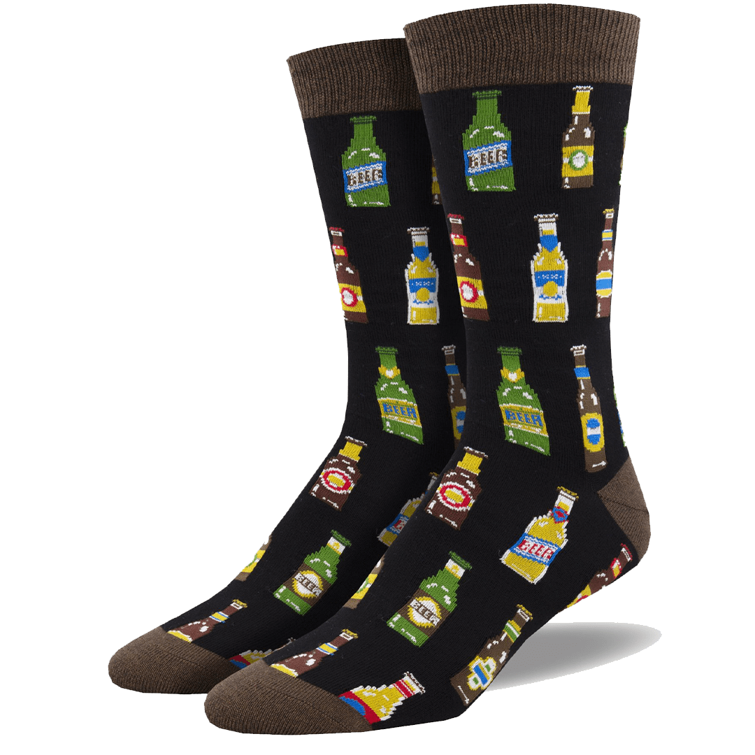 99 Bottles Men’s Bamboo Crew Socks