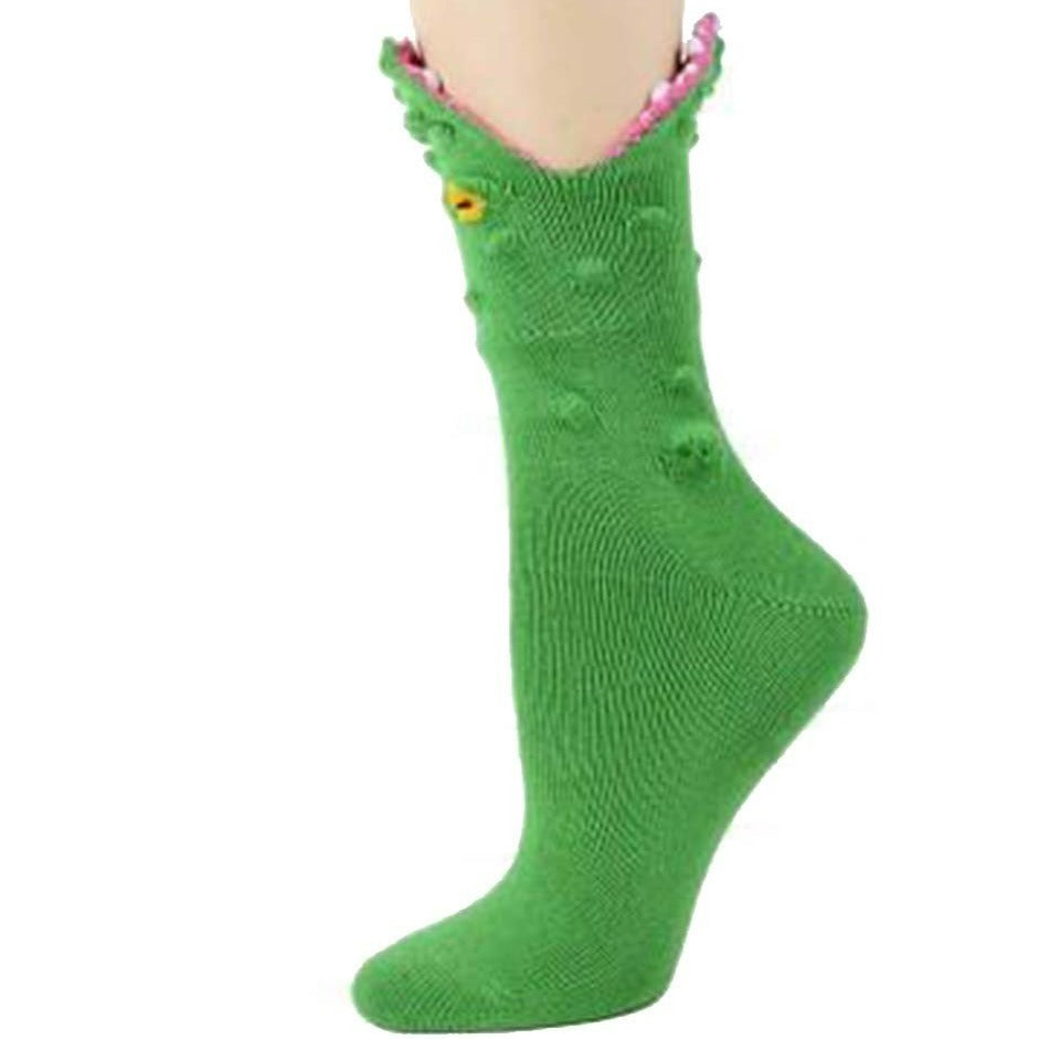 Alligator 3D Socks Women’s Crew Sock