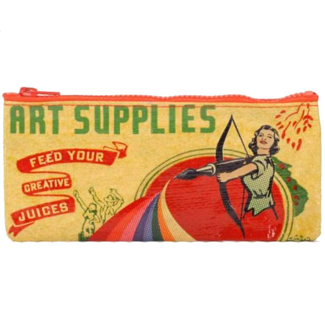 Art Supplies Pencil Case