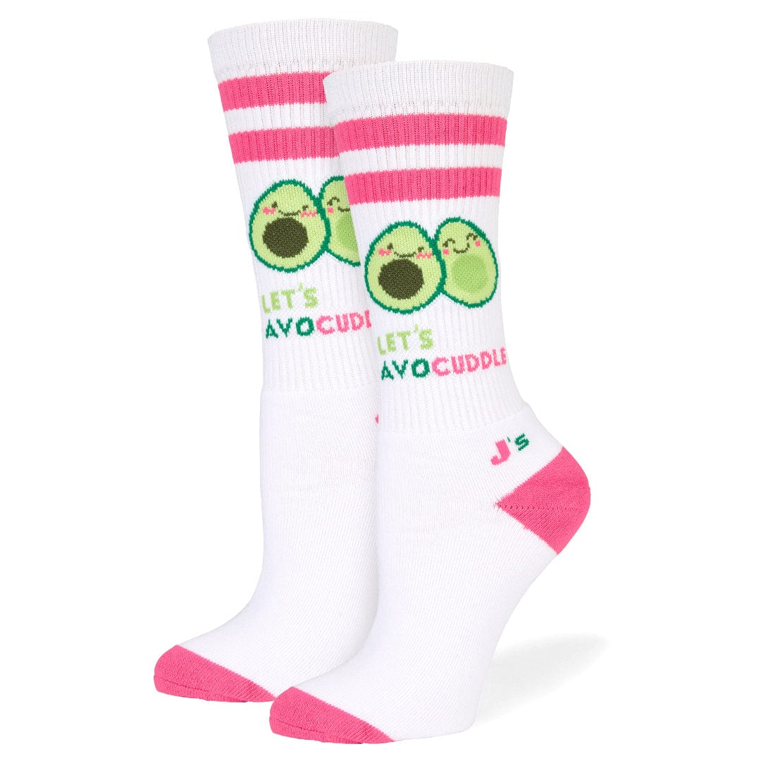 Let’s Avocuddle Women’s Athletic Sock