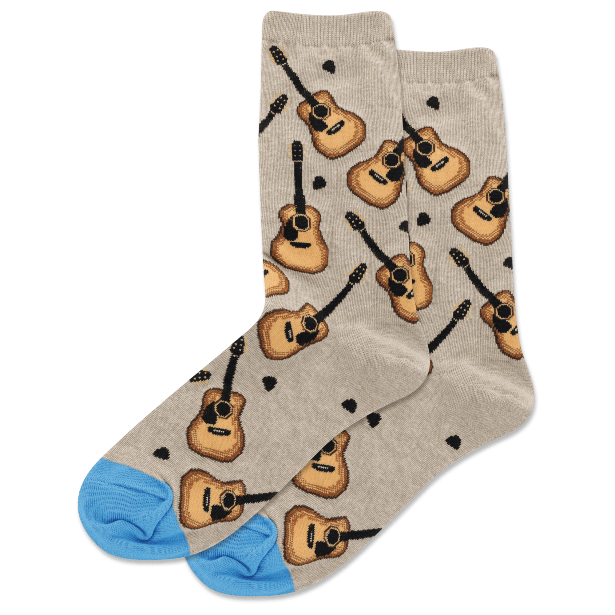 Acoustic Guitars Women’s Crew Socks