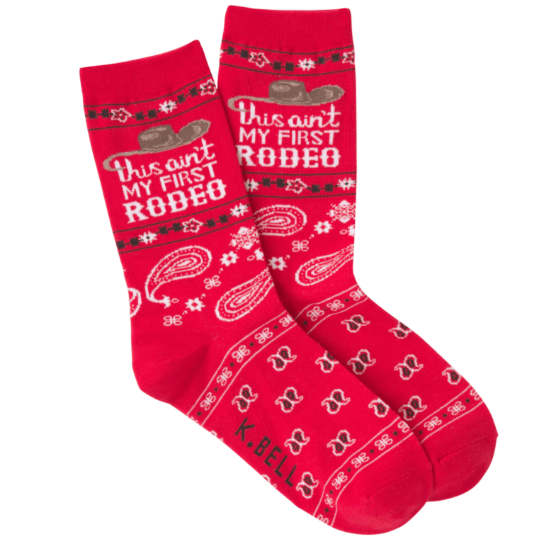 Ain’t My First Rodeo Women’s Crew Socks