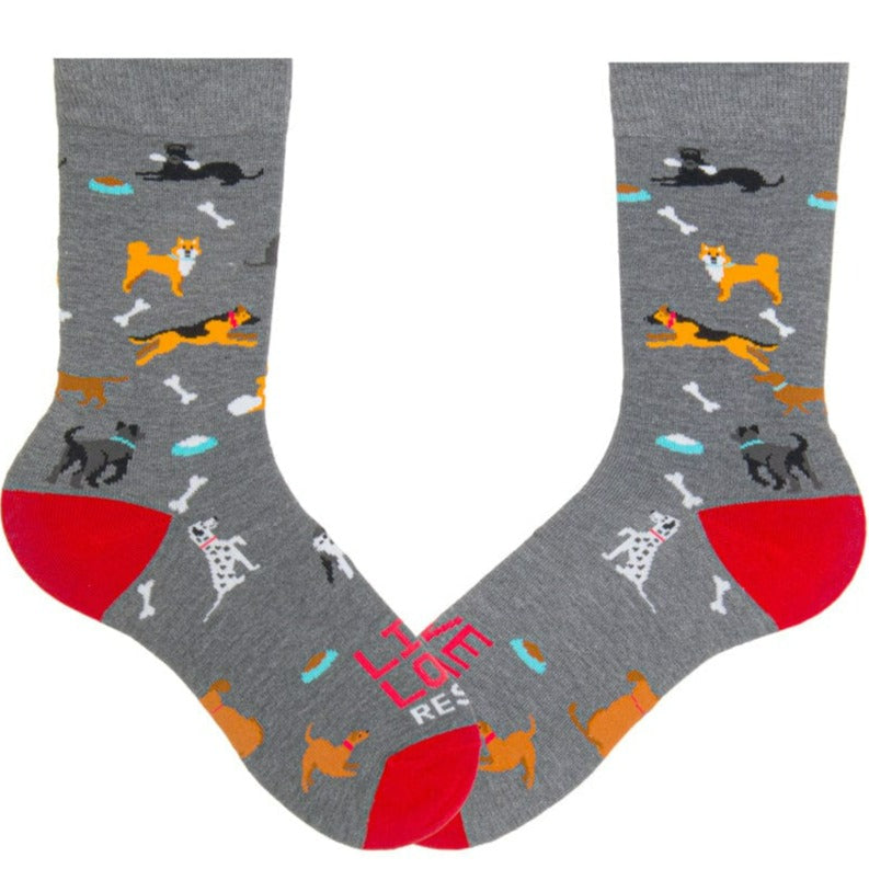 Animal Rescue Dog Park Sock