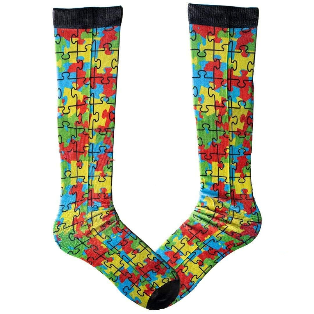 Autism Awareness Knee High Socks