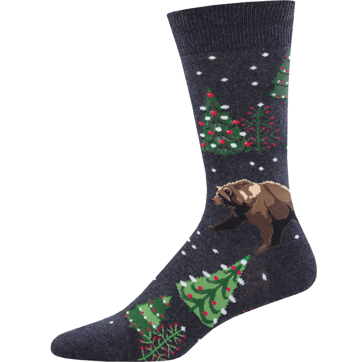 Beary Christmas Men’s Crew Sock