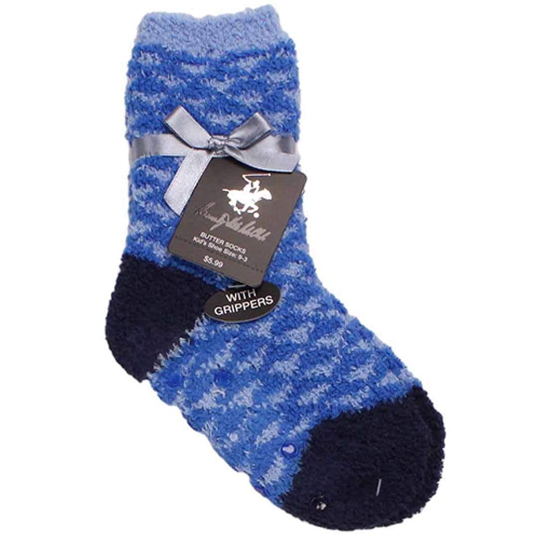 Triangle Print Fuzzy Kids Socks