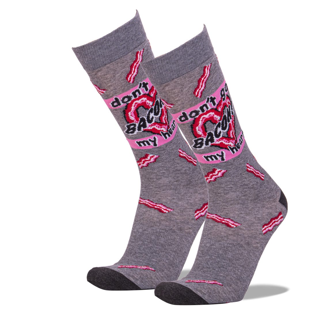 Bacon My Heart Men’s Crew Socks