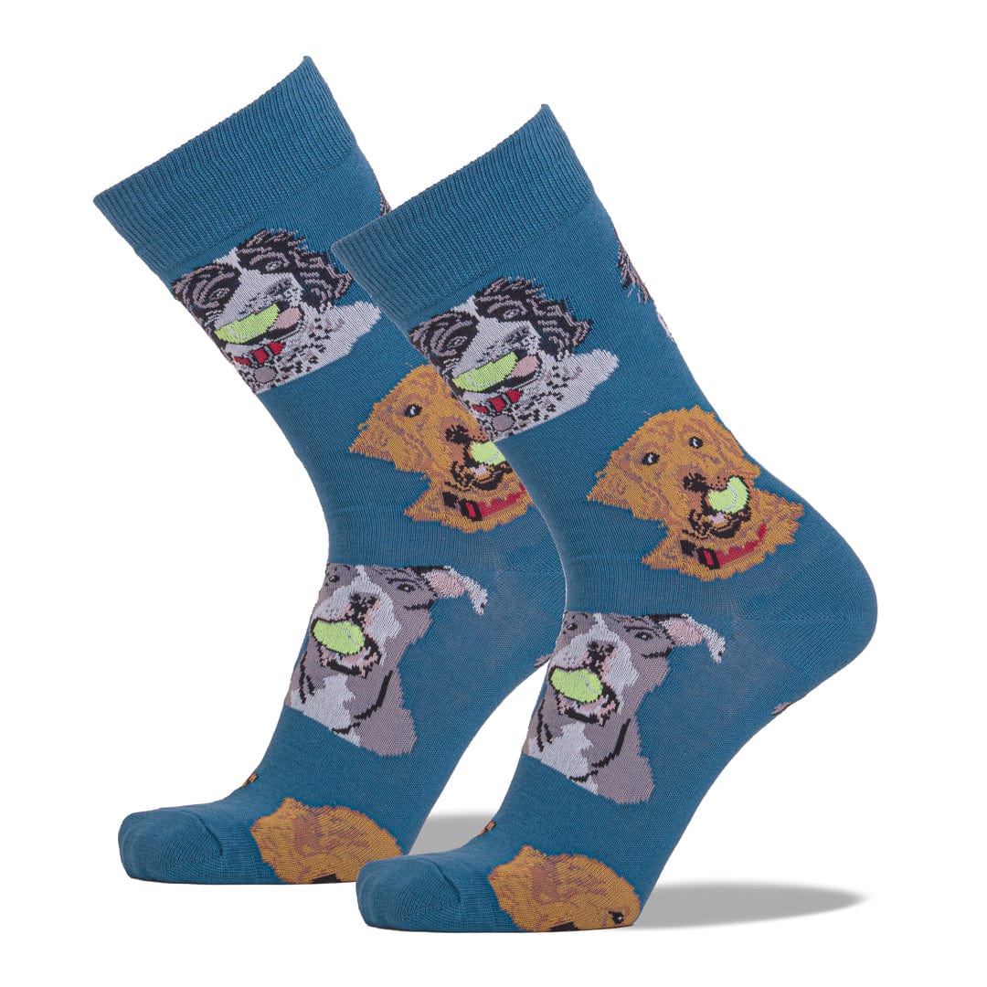 Ball Dog Socks Men’s Crew Sock