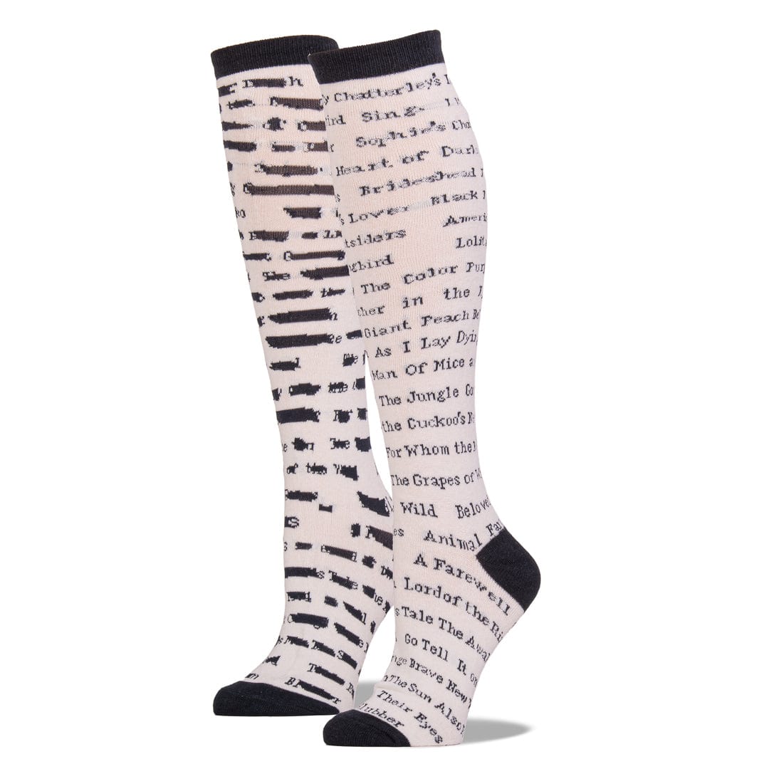 Banned Books Women’s Knee High Sock