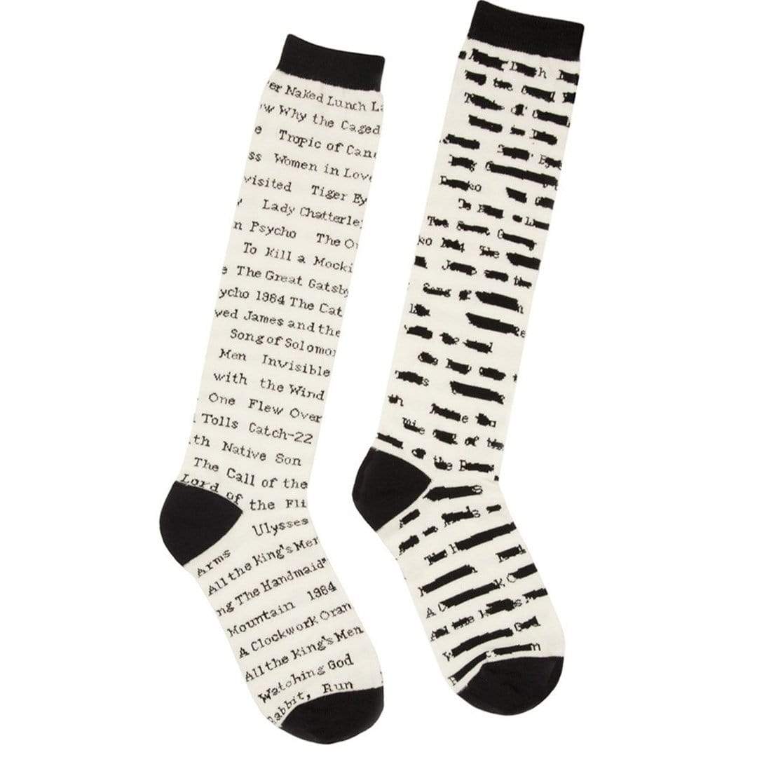 Banned Books Women’s Knee High Sock