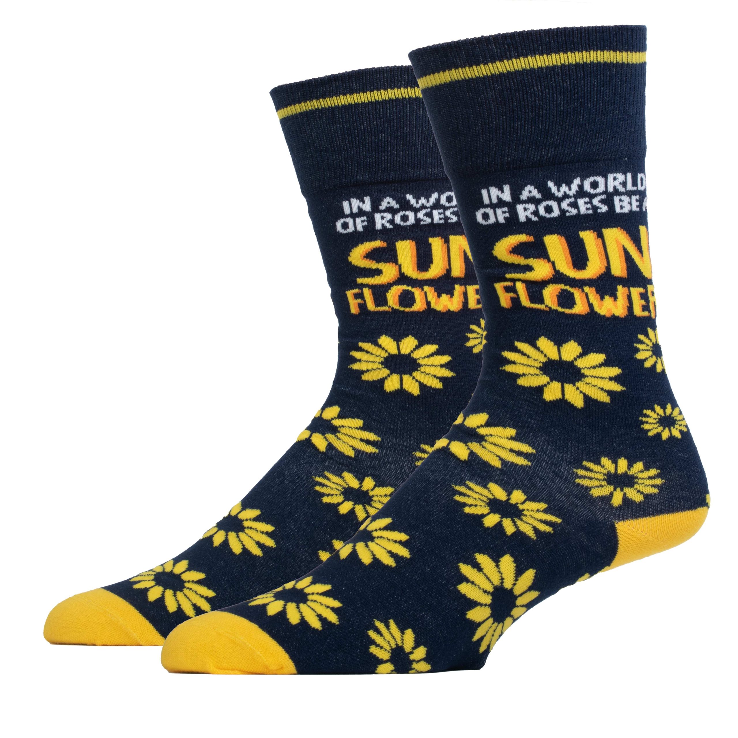 Be A Sunflower Unisex Crew Sock