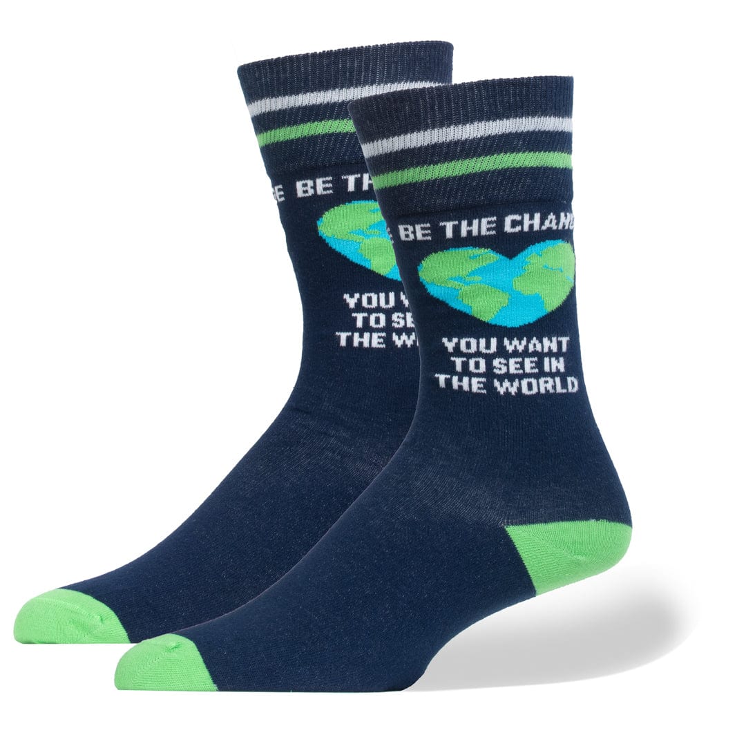 Be The Change Unisex Crew Sock