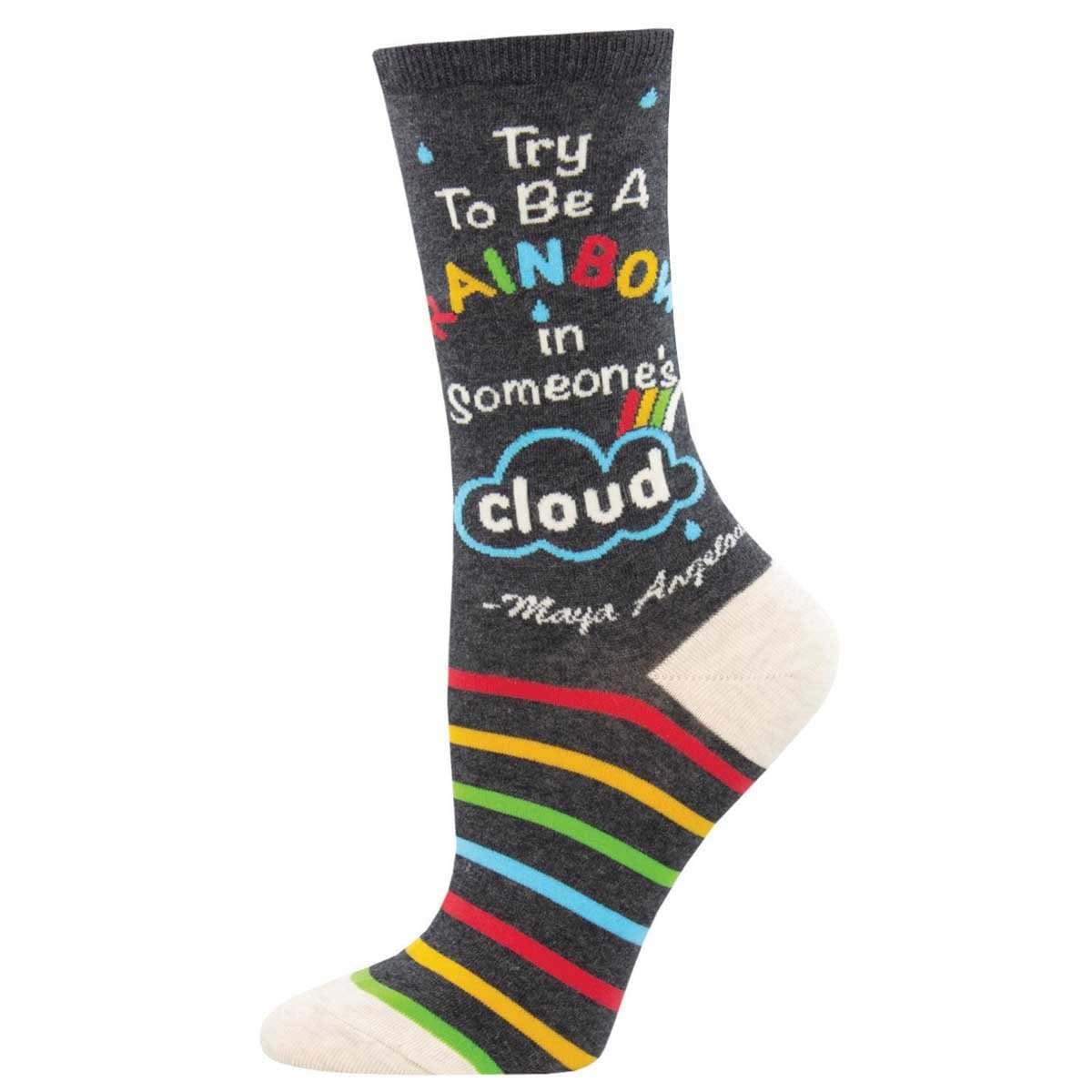 Be A Rainbow Women’s Crew Sock