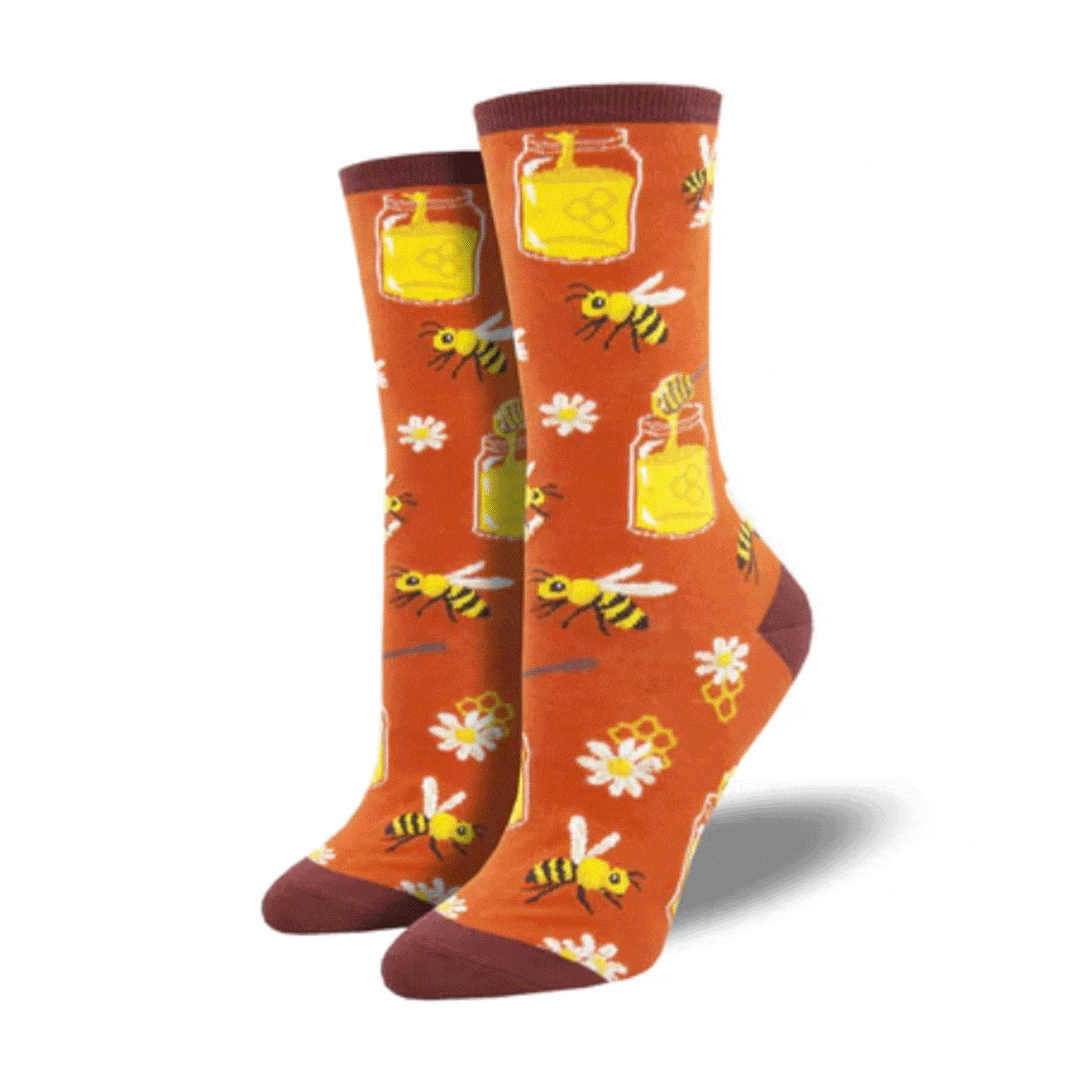 Bee My Honey Women’s Crew Socks