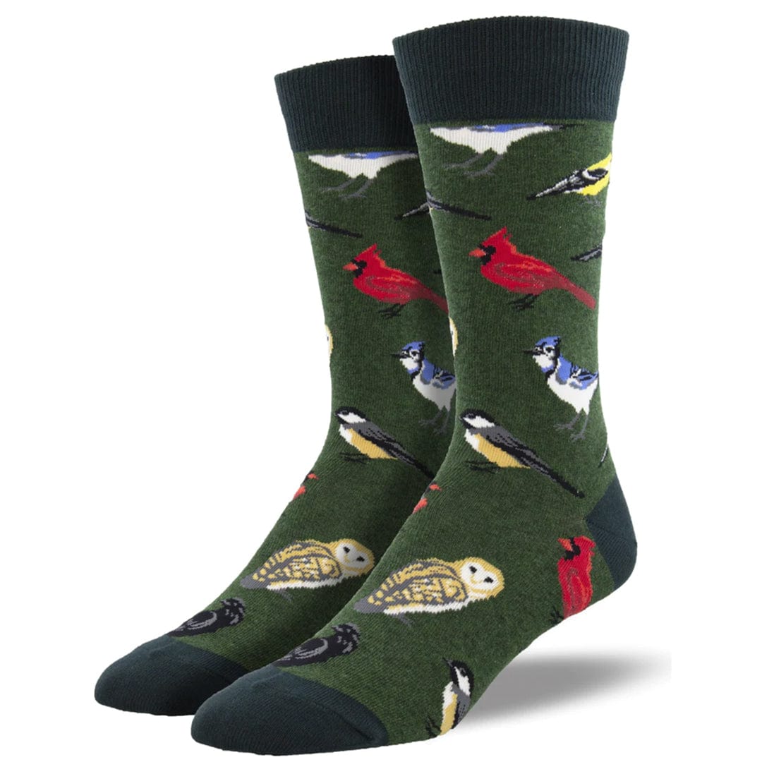 Bird Is The Word Men’s Crew Socks