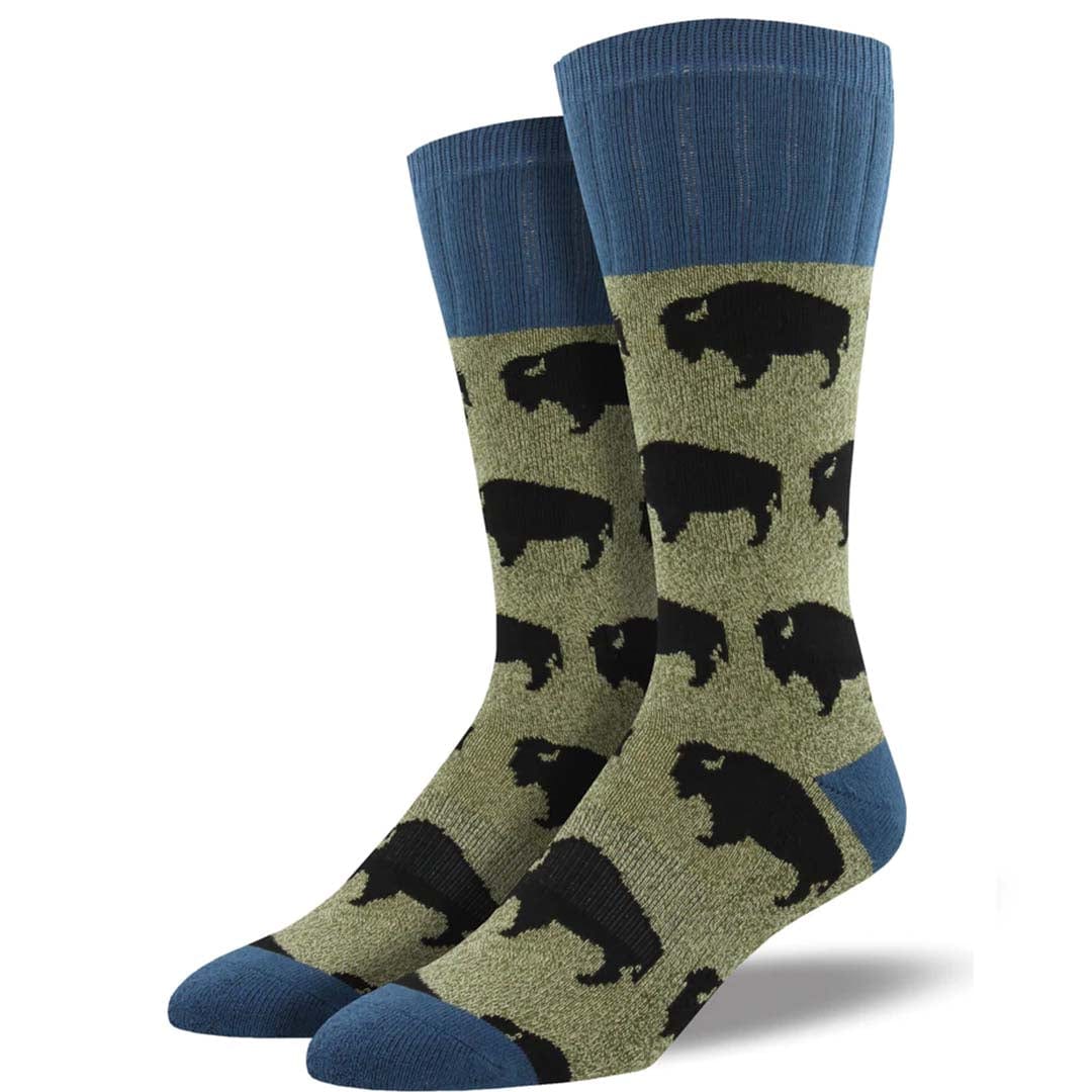 Bison Hiking Socks Men’s Crew Sock