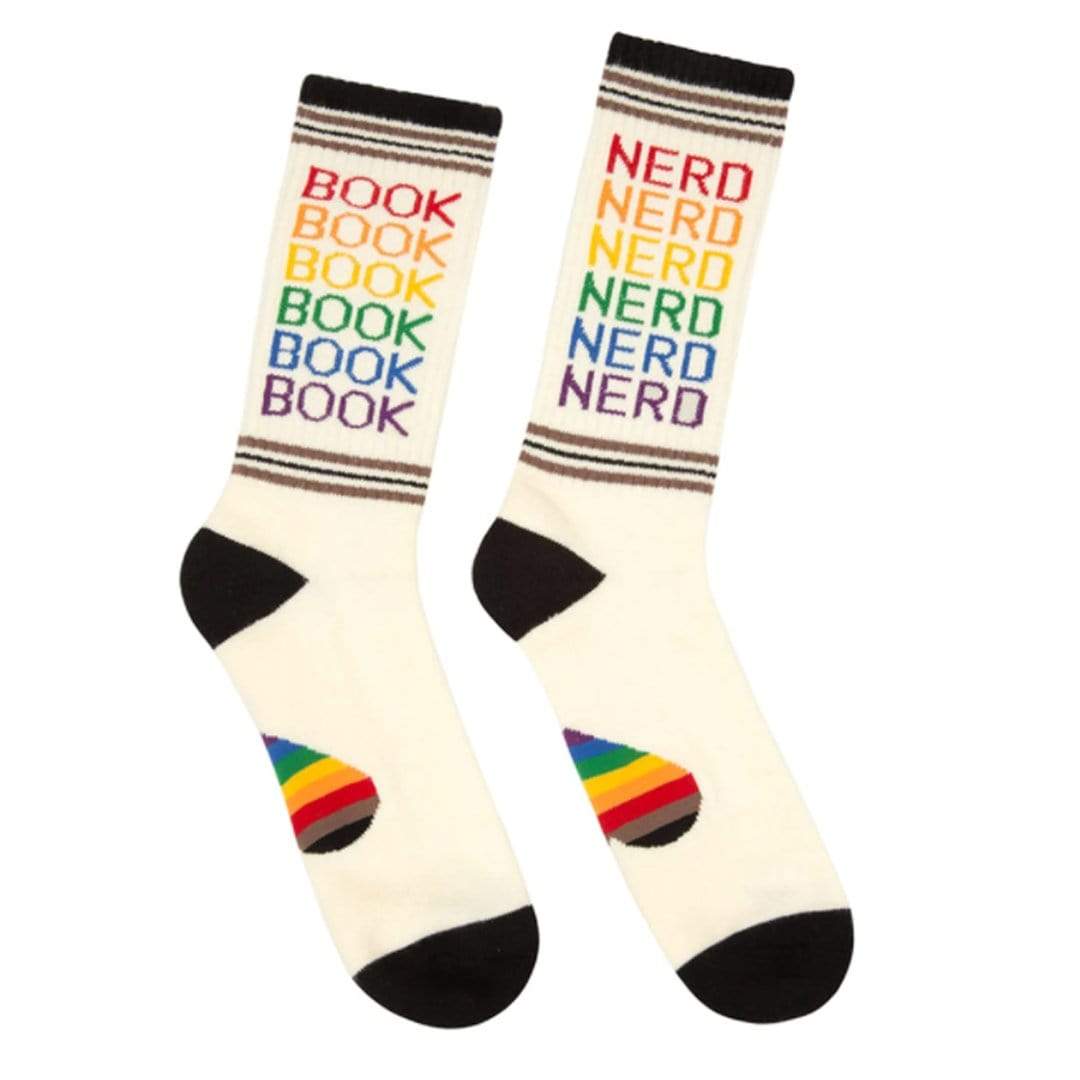 Book Nerd Pride Crew Socks