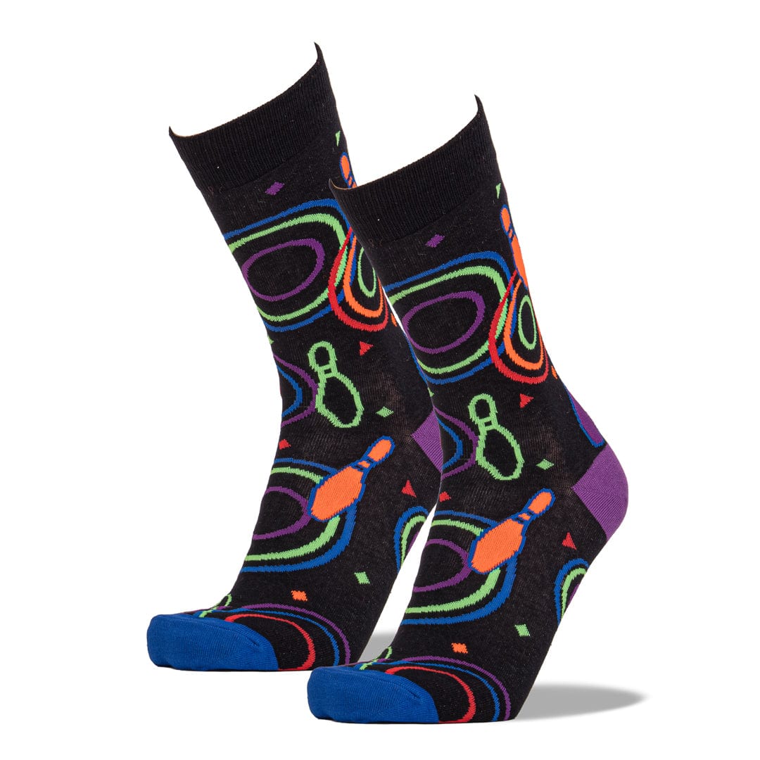 Bowling Alley Carpet Men’s Crew Sock