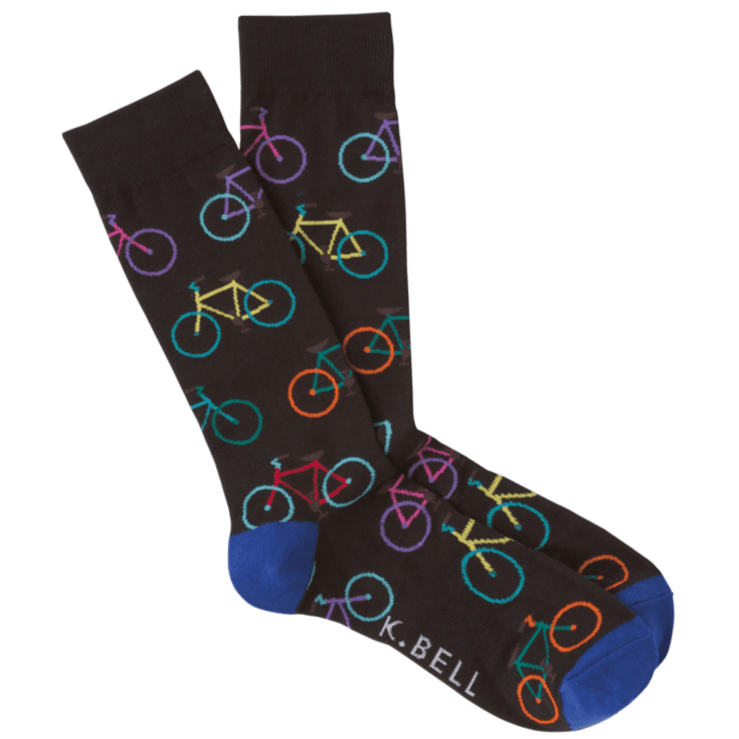 Bright Bikes Men’s Crew Socks