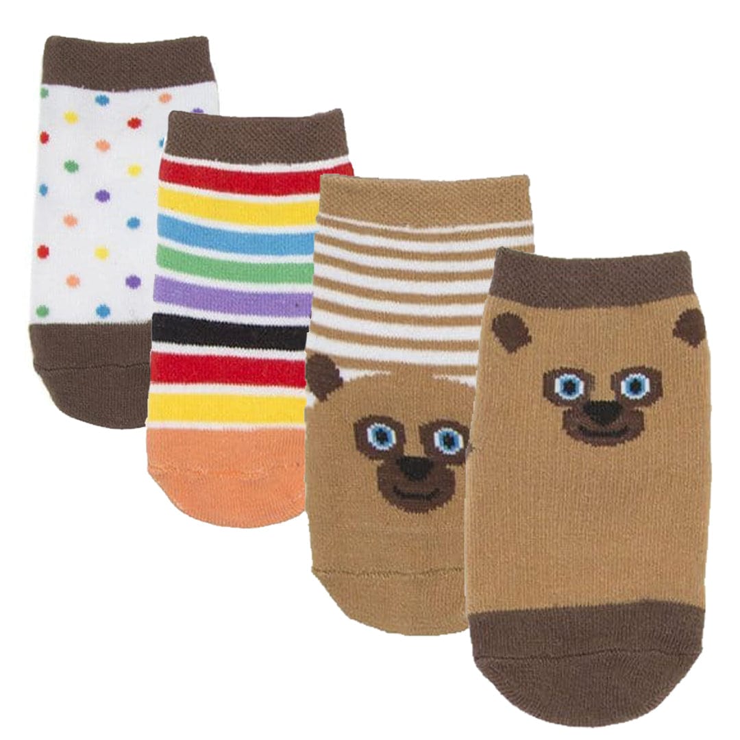 Brown Bear What Do You See 4 Pack Socks