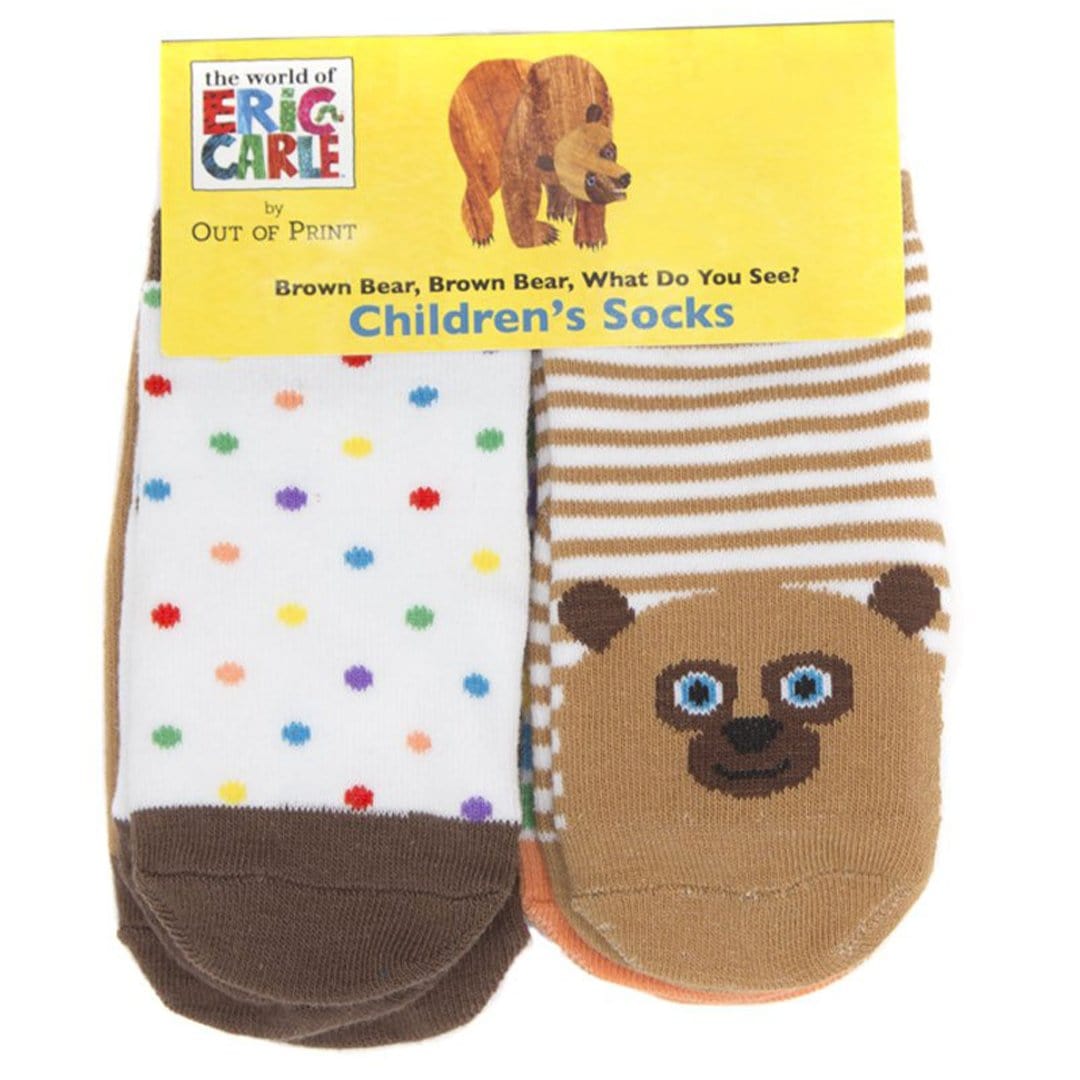 Brown Bear What Do You See 4 Pack Socks