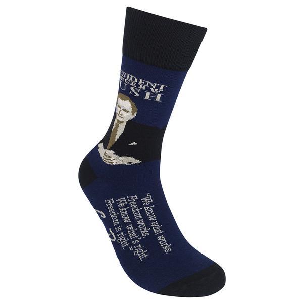 President George H.W. Bush Tribute Socks Unisex Crew Sock