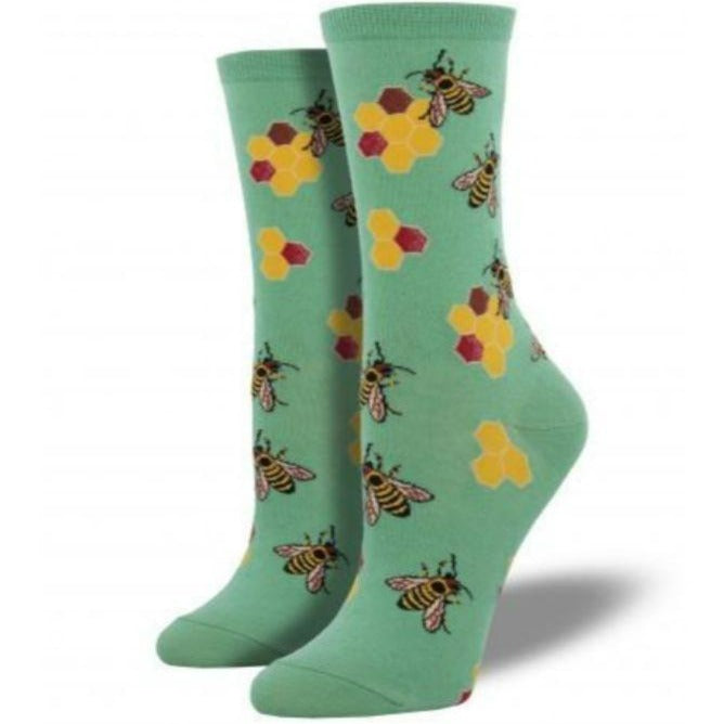 Busy Bees Women’s Crew Socks