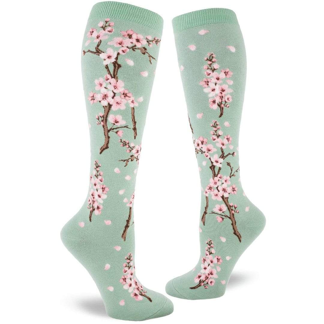 Cherry Blossom Women’s Knee High Sock