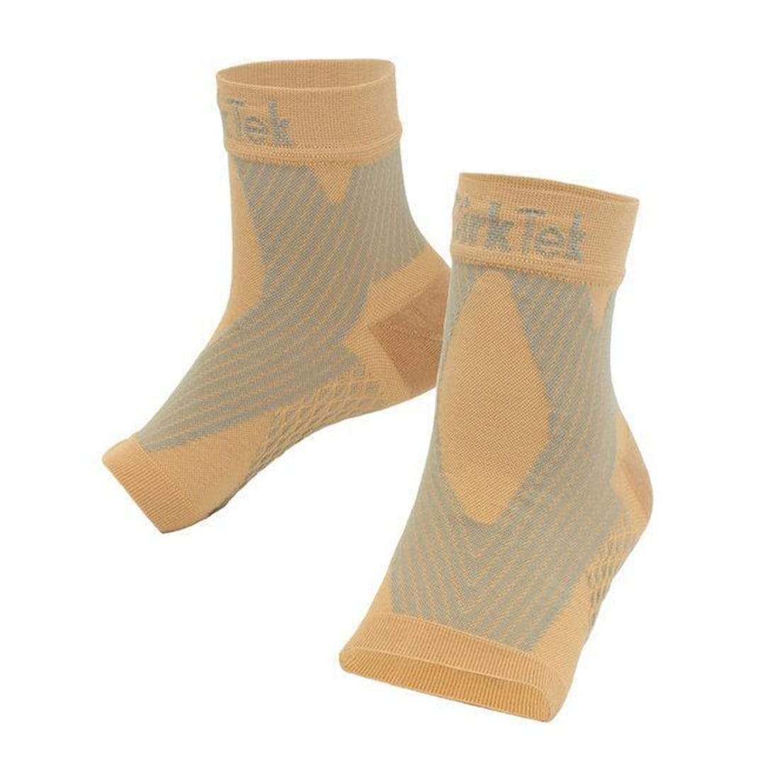 Compression Foot Sleeve Socks Nude Unisex Ankle Sock