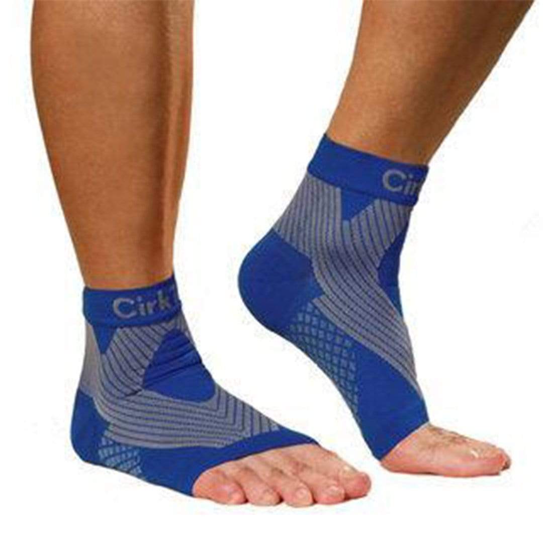 Compression Foot Sleeve Socks Royal Blue Unisex Ankle Sock