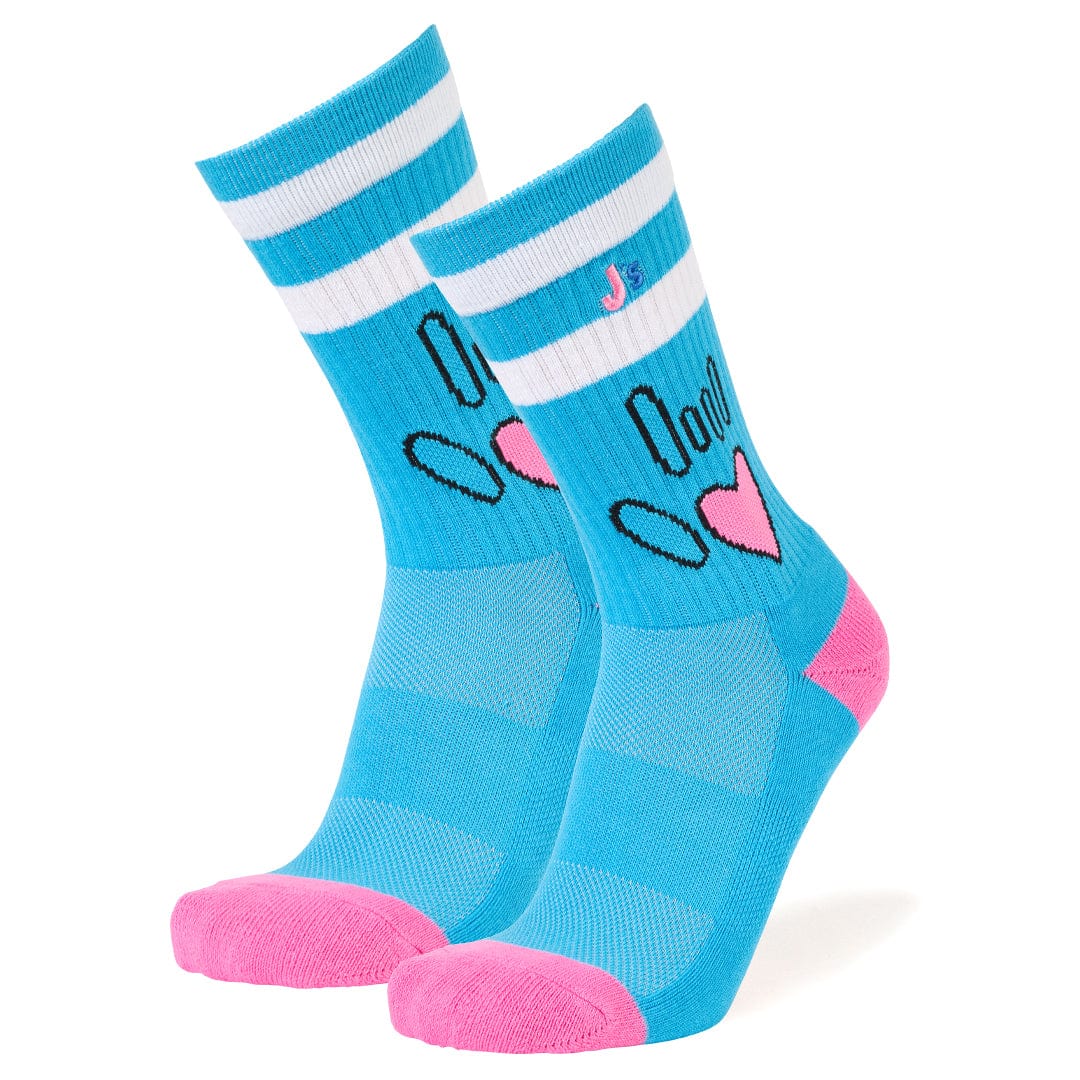 American Sign Language Athletic Crew Socks