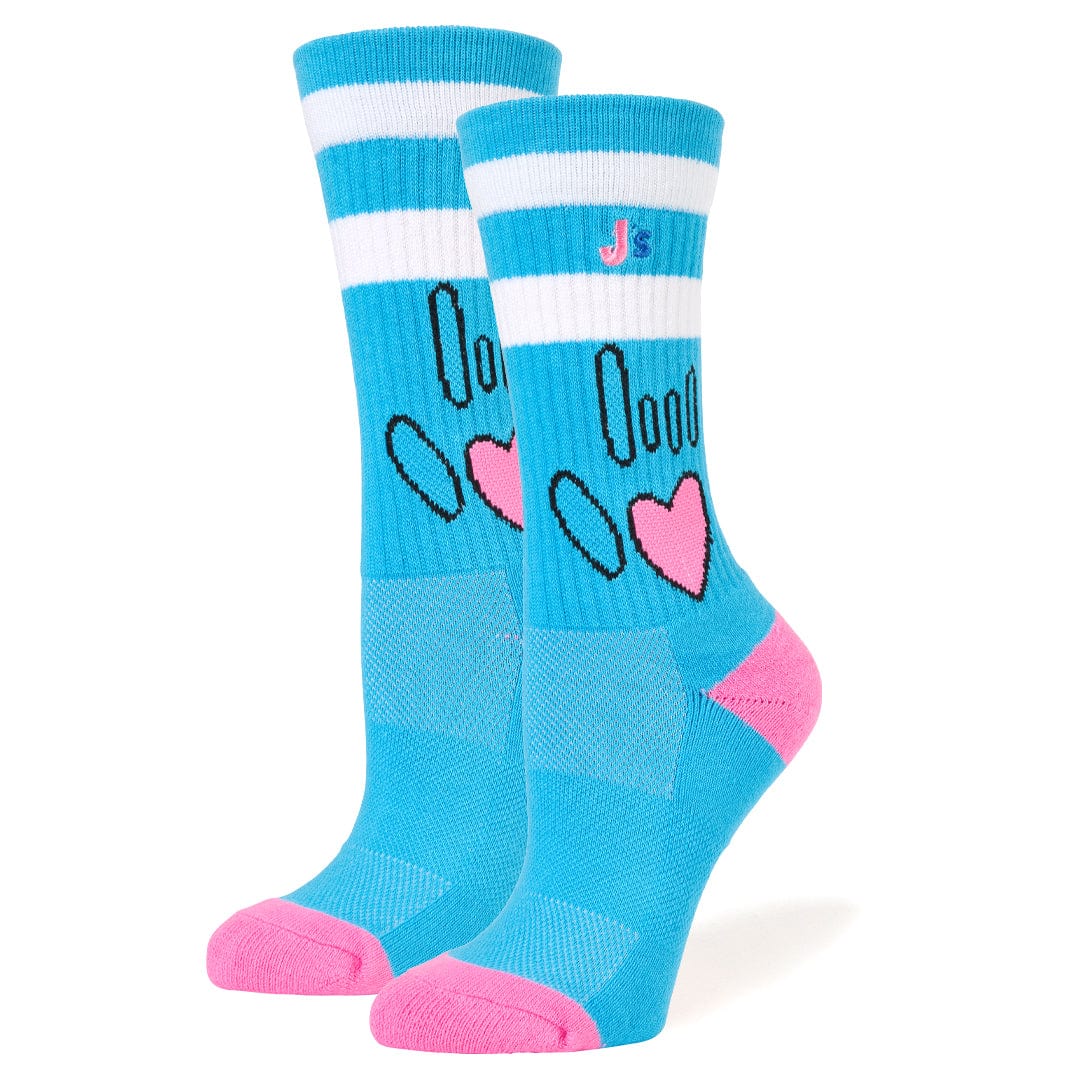 American Sign Language Athletic Crew Socks